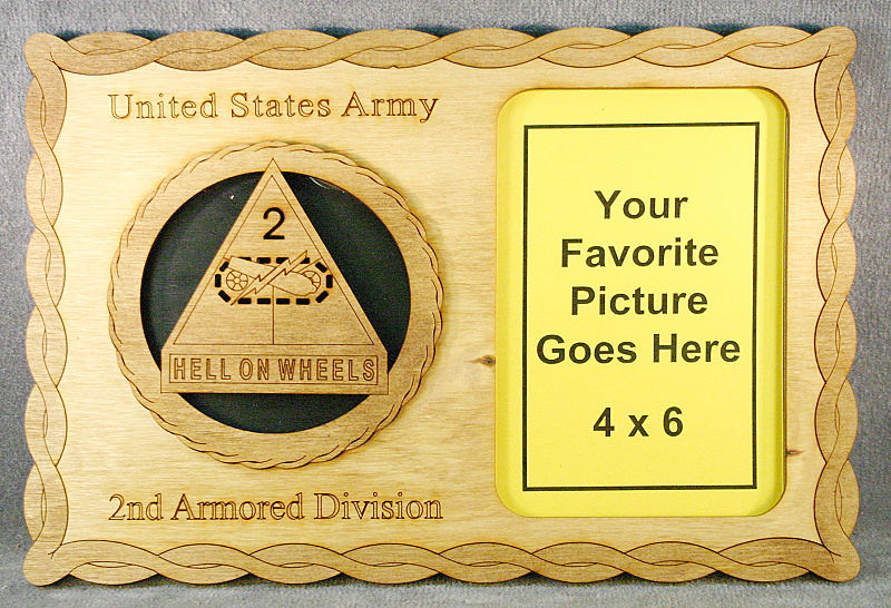 2nd Armor Picture Frame